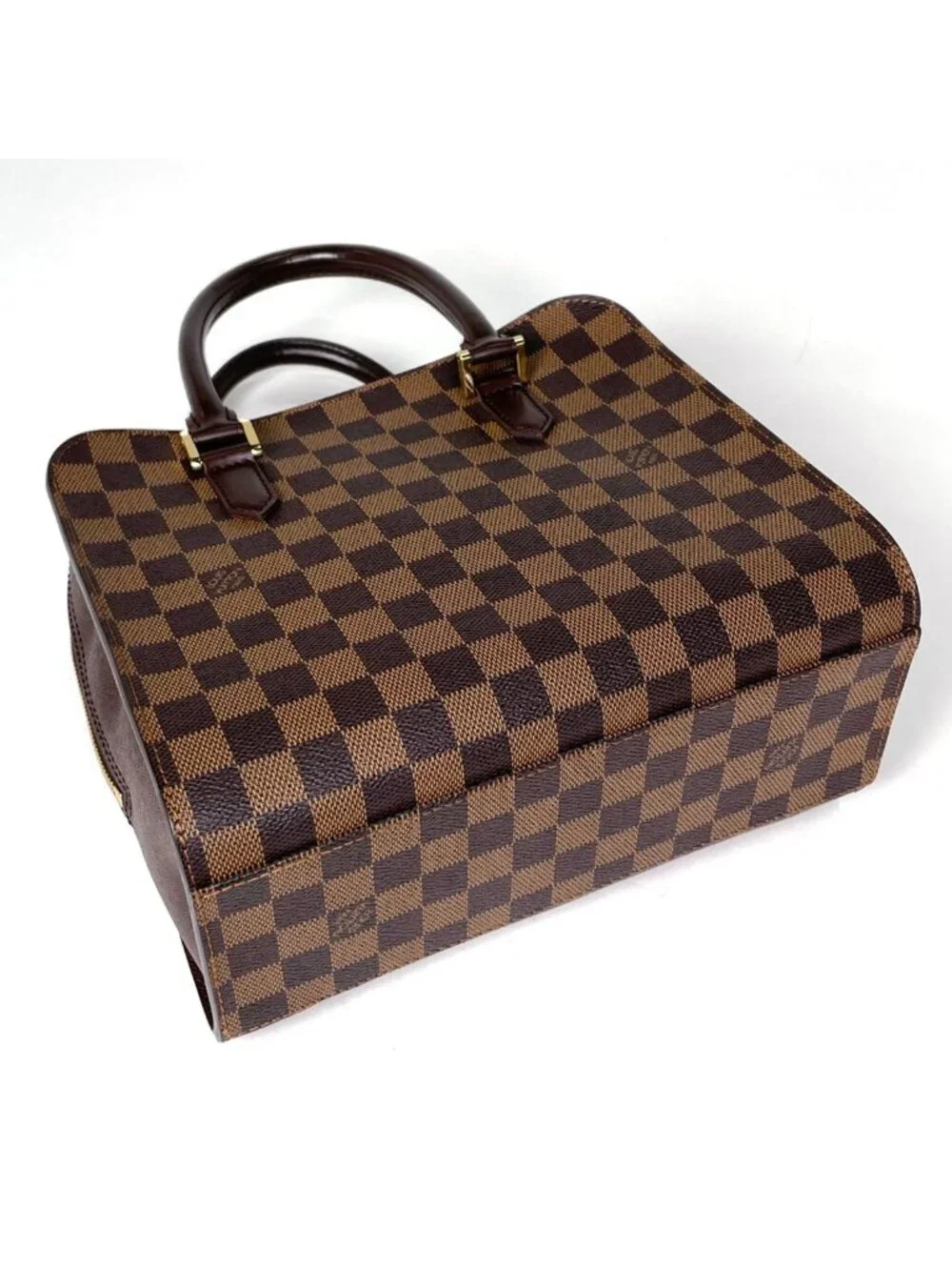 Louis Vuitton Triana Handbag Damier Brown